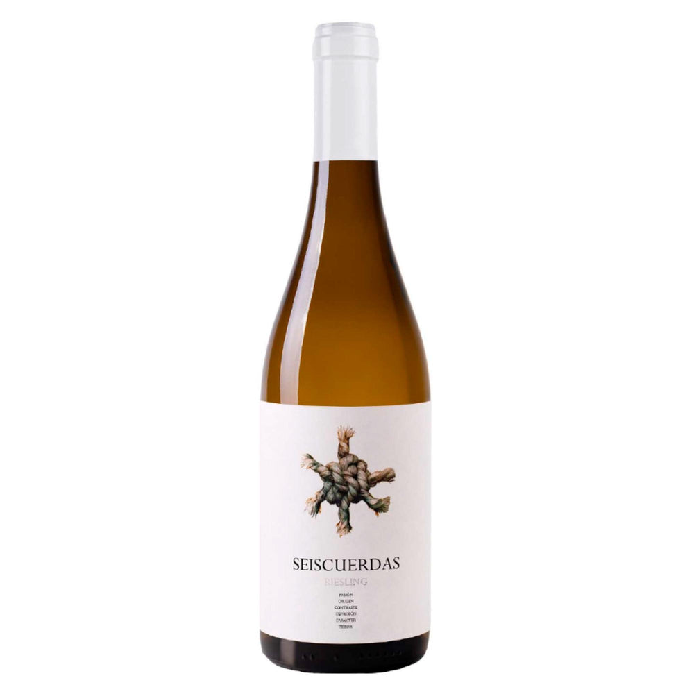 Vino blanco español vegano - Bodegas Alcardet - Seis Cuerdas Riesling - The Spanish Food Company