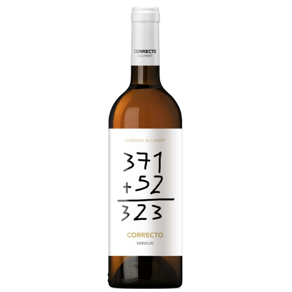 Vino blanco español vegano - Correcto verdejo- bodegas alcardet - The Spanish Food Company