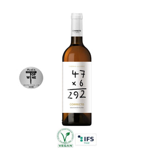 
                  
                    Vino blanco español vegano - Correcto Sauvignon blanc- bodegas alcardet - The Spanish Food Company
                  
                