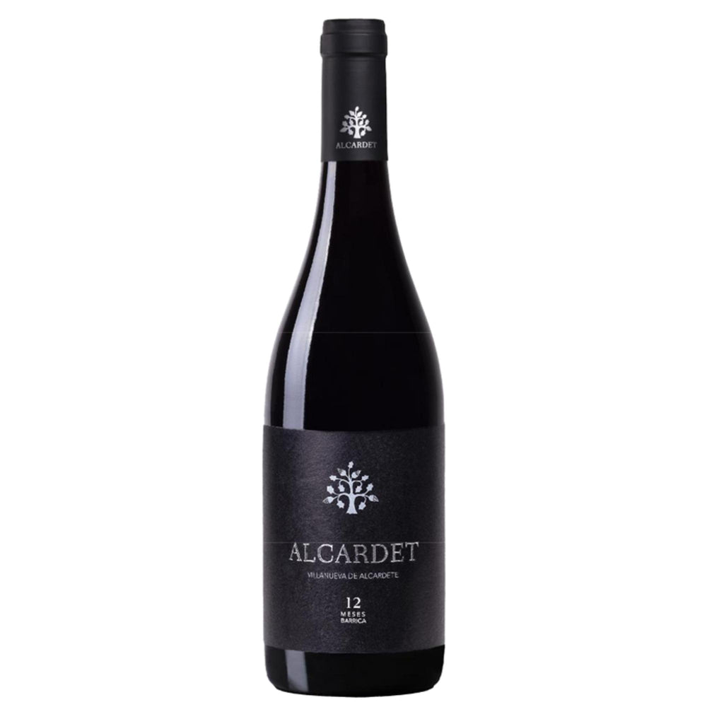 Alcardet Tempranillo con 12 meses en barrica de roble - Vino Tinto vegano español - The Spanish Food Company 